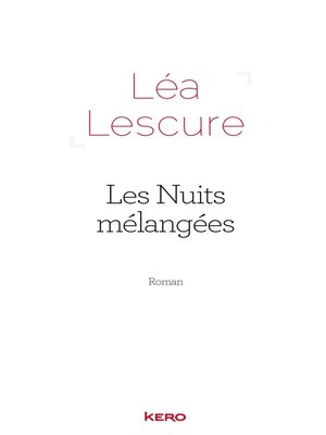 cover image of Les nuits mélangées